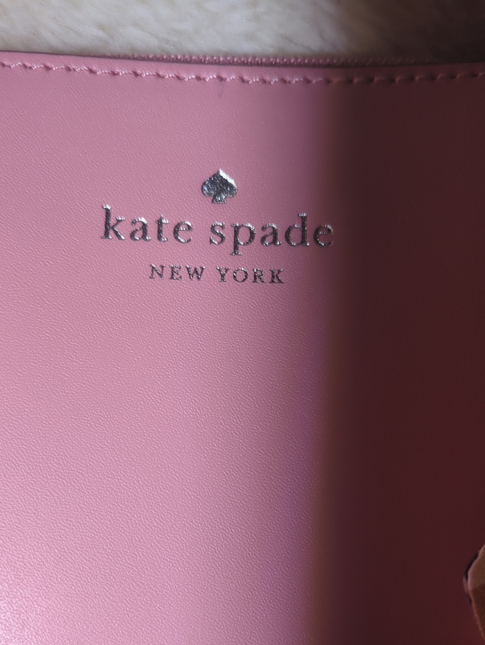Kate Spade Pink Tote Bag w/ Decorative Scarf NWOT  NOW ONLY $125 - Picture 2 of 9